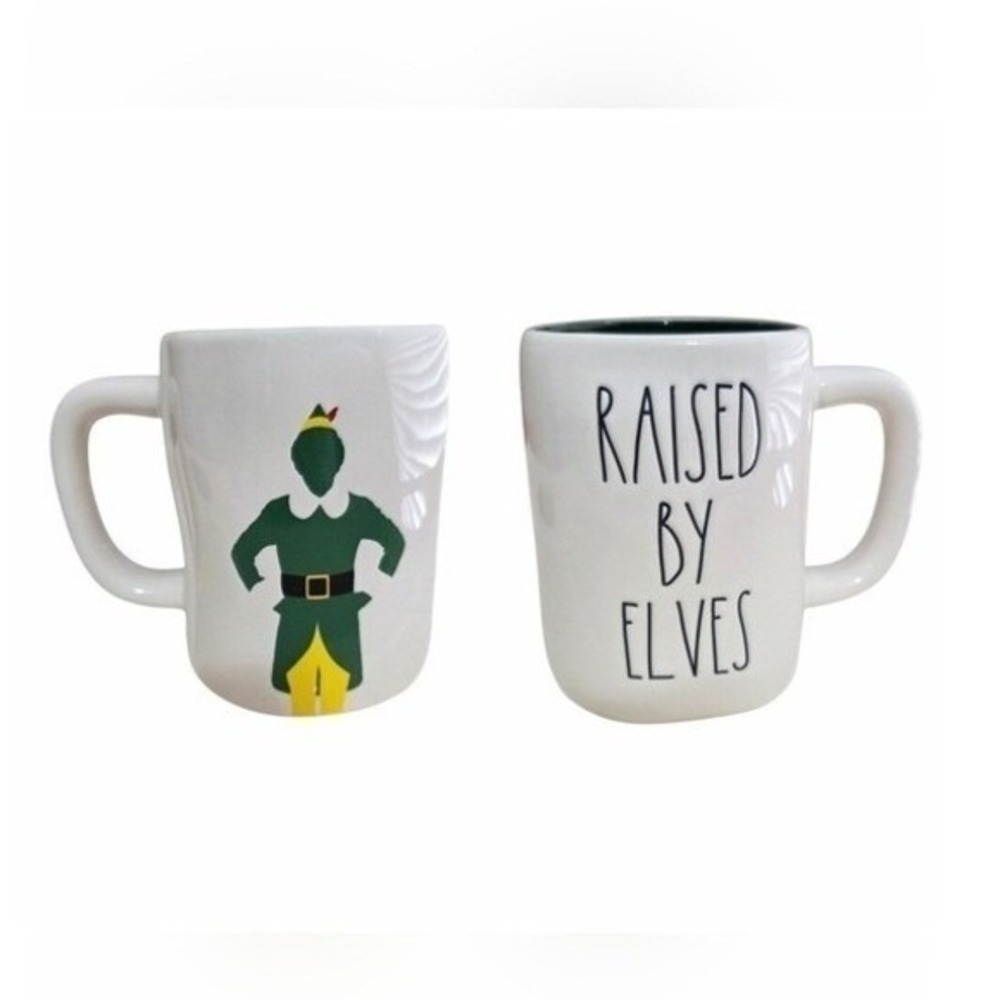 Rae Dunn Buddy the Elf Raised By Elves Mug Son Of a Nutcracker